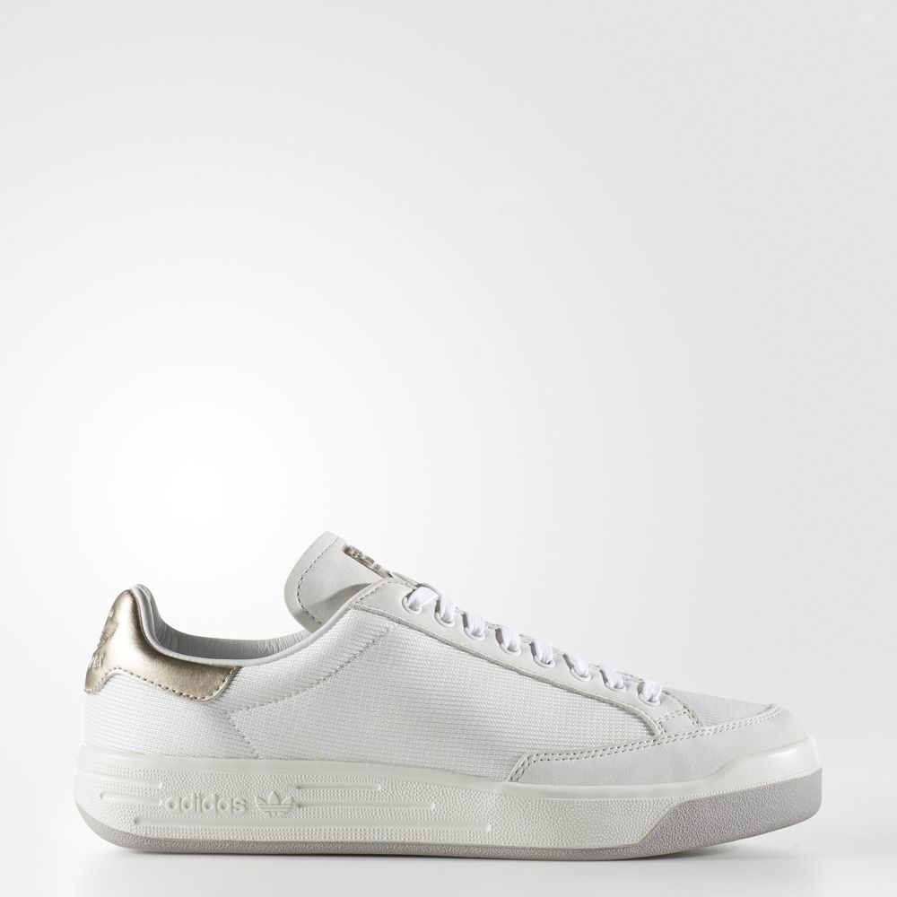 Adidas Rod Laver Super Platinum - Originals γυναικεια - Ασπρα/Ασημι Μεταλλικός,Μέγεθος: EU 36 – 54 2